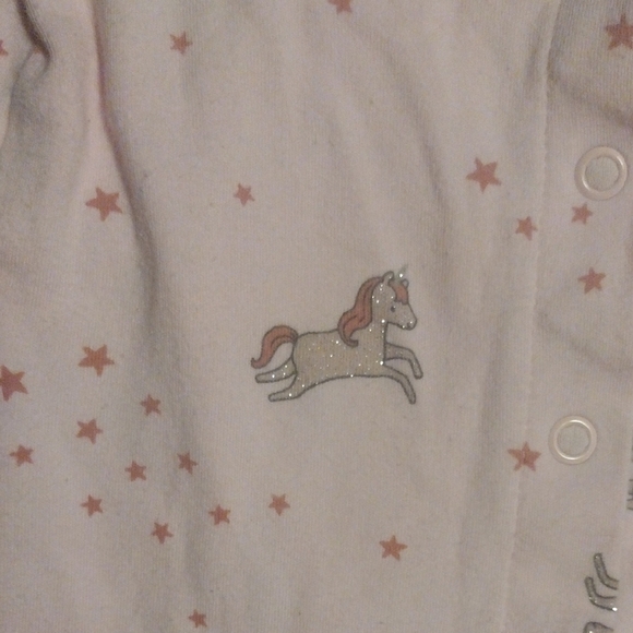 Child of Mine Pink Footies One Piece​​ - Picture 3 of 6